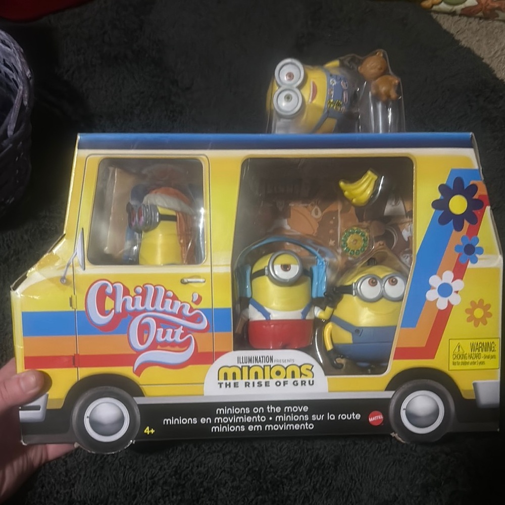 The Minions Chillin' Out Toy Van - from Despicable Me